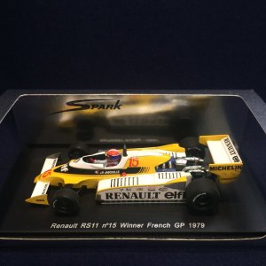 画像: セカンドハンド品●SPARK 1/43 RENAULT RS11 WINNER FRENCH GP 1979 (J.P.JABOUILLE) #15