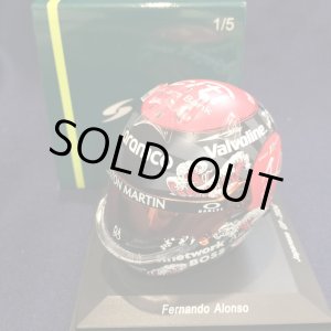 画像: 新品正規入荷品●SPARK1/5 ASTON MARTIN JAPANESE GP 2024 (F.アロンソ）#14 ミニヘルメット