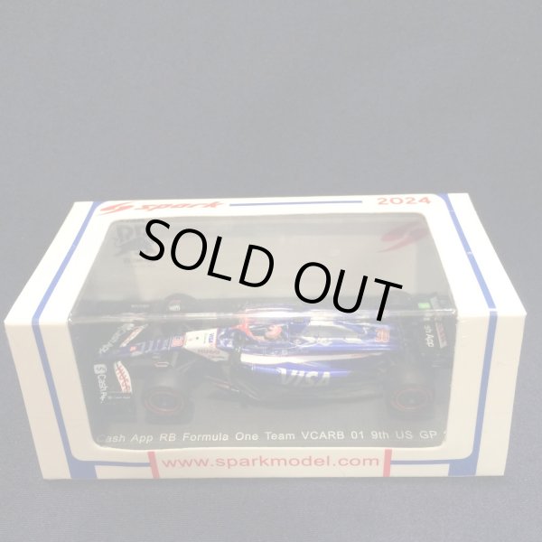 画像1: 新品正規入荷品●SPARK1/64 VISA CASH APP VCARB 01 9th US GP 2024 (L.ローソン）#30