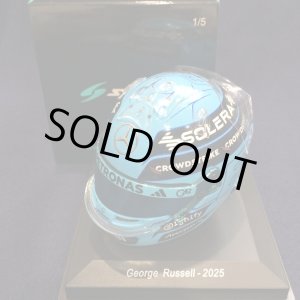 画像: 新品正規入荷品●SPARK1/5 MERCEDES F1 2025 (G.ラッセル）#63 ミニヘルメット