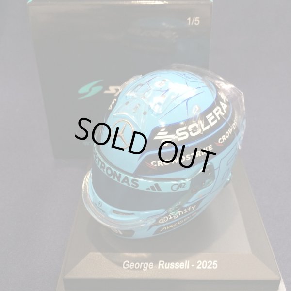 画像1: 新品正規入荷品●SPARK1/5 MERCEDES F1 2025 (G.ラッセル）#63 ミニヘルメット