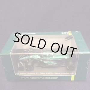 画像: 新品正規入荷品●SPARK1/64 ASTON MARTIN AMR24 SAUDI ARABIAN GP 2024 (L.ストロール）#18