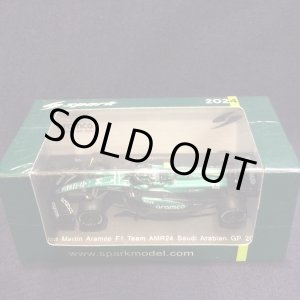 画像: 新品正規入荷品●SPARK1/64 ASTON MARTIN AMR24 SAUDI ARABIAN GP 2024 (F.アロンソ）#14