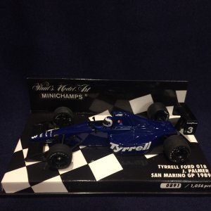 画像: セカンドハンド品●PMA1/43 TYRRELL FORD 018 SAN MARINO GP 1989 (J.パーマー) #3