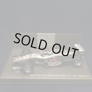 画像: セカンドハンド品● MERCEDS別注 PMA1/43 McLAREN MERCEDES MP4-15 (M.ハッキネン)