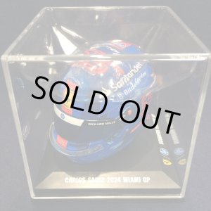 画像: 新品正規入荷品●LOOKSMART 1/5 FERRARI F1 MIAMI GP 2024 (C.サインツ)ミニヘルメット