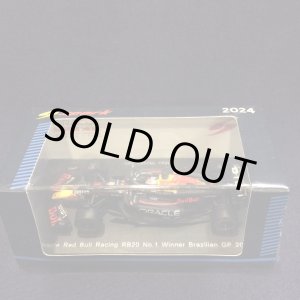 画像: 新品正規入荷品●SPARK1/64 ORACLE RED BULL RB20 WINNER BRAZILIAN GP 2024 (M.フェルスタッペン）#1