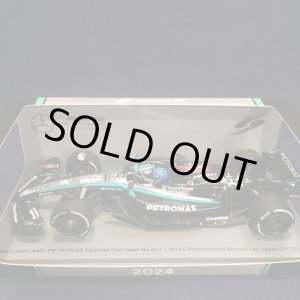 画像: 新品正規入荷品●SPARK 1/43 MERCEDES-AMG PETRONAS F1 W15 WINNER LAS VAGAS GP 2024 (G.ラッセル)#63