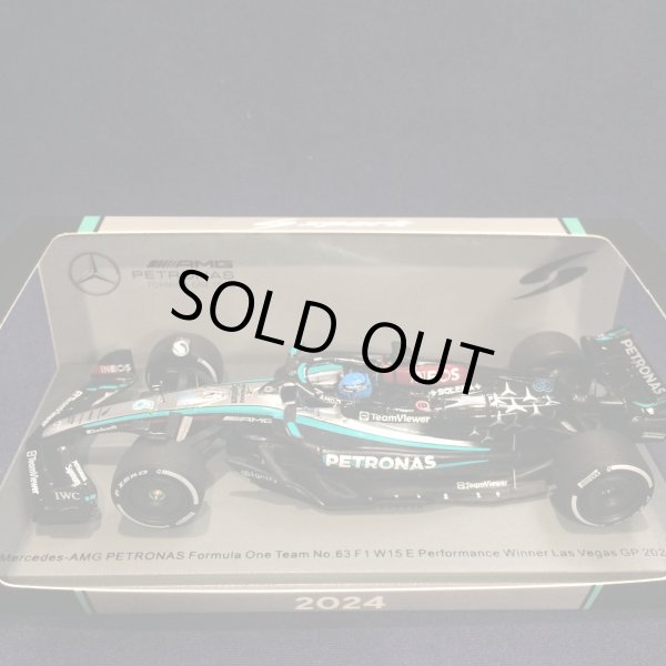 画像1: 新品正規入荷品●SPARK 1/43 MERCEDES-AMG PETRONAS F1 W15 WINNER LAS VAGAS GP 2024 (G.ラッセル）#63