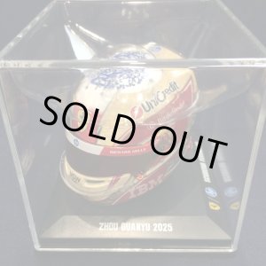 画像: 新品正規入荷品●LOOKSMART 1/5 FERRARI F1 2025 周冠宇（ジョウ・グアンユー）ミニヘルメット