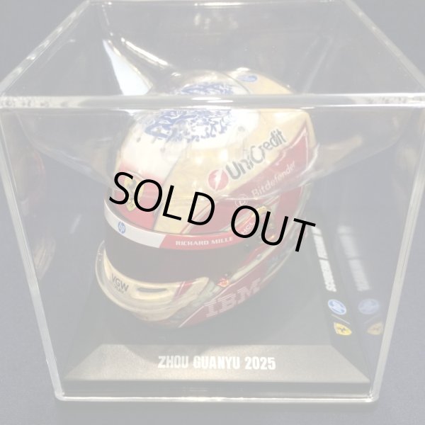 画像1: 新品正規入荷品●LOOKSMART 1/5 FERRARI F1 2025 周冠宇（ジョウ・グアンユー）ミニヘルメット