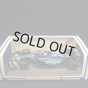 画像: 新品正規入荷品●SPARK 1/43 VISA CASH APP RB F1 VCARB01 9th LAS VEGAS GP 2024 (角田裕毅）#22