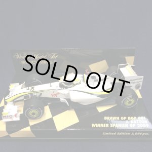 画像: セカンドハンド品●特価品：台紙ヤケ有●PMA1/43 BRAWN GP BGP001 WINNER SPANISH GP (J.バトン）#22