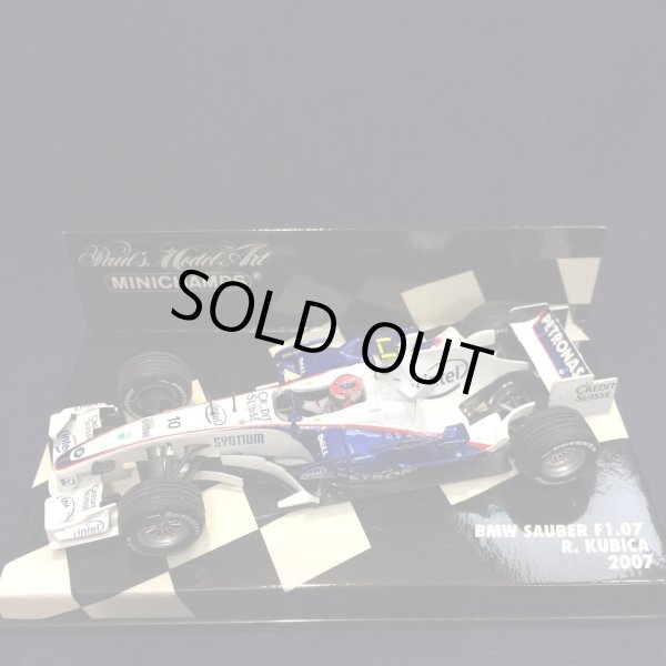 画像1: セカンドハンド品●PMA1/43 BMW SAUBER F1.07 (R.クビサ）2007 #10
