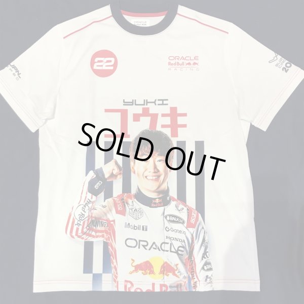 画像1: 角田裕毅 x オラクル レッドブル レーシング 日本限定 Tシャツ (2025年日本GP仕様) 