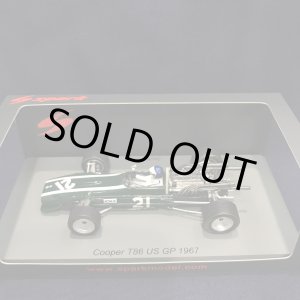 画像: 新品正規入荷品●SPARK 1/43 COOPER T86 US GP 1967 (J.ICKX) #21