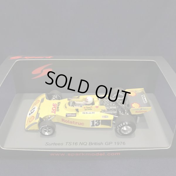 画像1: 新品正規入荷品●SPARK 1/43 SURTEES TS16 NQ BRITISH GP  1976 (D.GALICA) #13