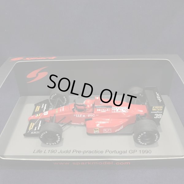 画像1: 新品正規入荷品●SPARK 1/43 LIFE JUDD L190 PRE-PRACTICE PORTUGAL GP 1990 (B.GIACOMELLI) #39