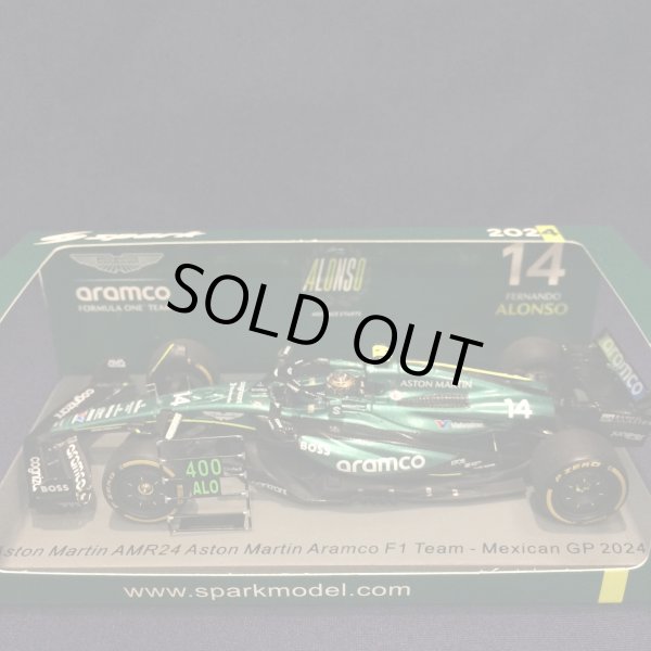 画像1: 新品正規入荷品●SPARK 1/43 ASTON MARTIN AMR24 MEXICAN GP 2024 （F.アロンソ）#14