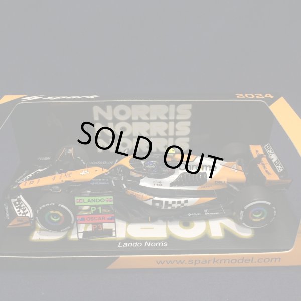 画像1: 新品正規入荷品●SPARK 1/43 McLAREN MCL38 WINNER SINGAPORE GP 2024 (L.ノリス）#4