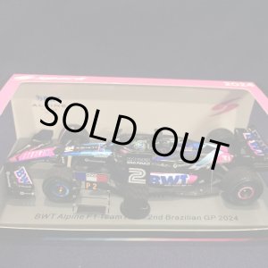 画像: 新品正規入荷品●SPARK 1/43 BWT ALPINE F1 A524 2nd BRAZILIAN GP 2024 (E.オコン）#31