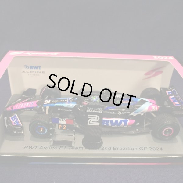 画像1: 新品正規入荷品●SPARK 1/43 BWT ALPINE F1 A524 2nd BRAZILIAN GP 2024 (E.オコン）#31