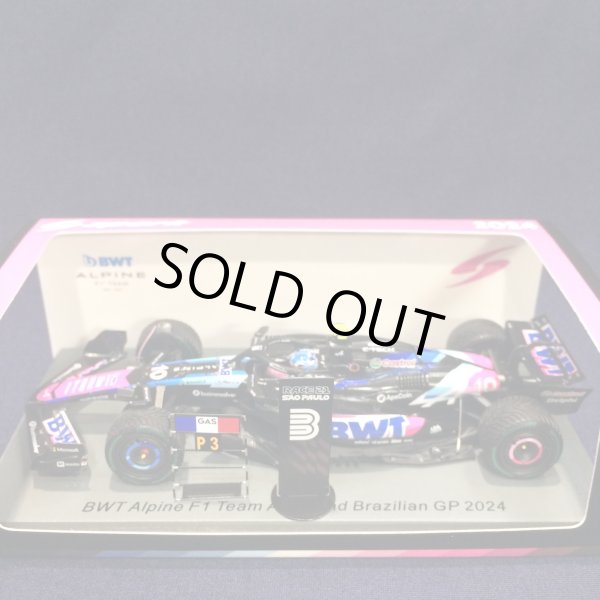 画像1: 新品正規入荷品●SPARK 1/43 BWT ALPINE F1 A524 3rd BRAZILIAN GP 2024 (150th レース） (P.ガスリー）#10