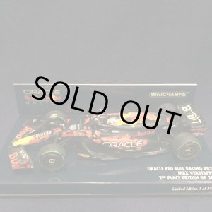 画像: 新品正規入荷品●PMA1/43 RED BULL HONDA RB20 2nd PLACE BRITISH GP 2024 (M.フェルスタッペン）#1