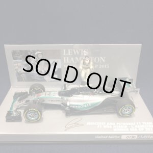 画像: セカンドハンド品●PMA1/43 MERCEDES AMG PETRONAS W06 WIINNER USA GP 2015 (L.ハミルトン）#44