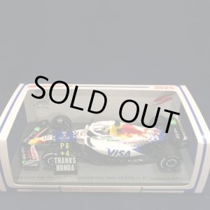 画像: 新品正規入荷品●SPARK 1/43 VISA CASH APP RACING BULLS F1 VCARB 02 8th JAPANESE GP 2025 (I.ハジャー)#6