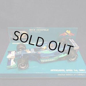 画像: セカンドハンド品●PMA1/43 SAUBER C20 INTERLAGOS 2001 FIRST PODIUM (N.ハイドフェルド)#15