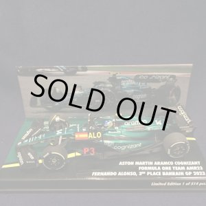 画像: セカンドハンド品●CK MODELCARS別注●PMA1/43 ASTON MARTIN AMR23 3rd BAHRAIN GP 2023 (F.アロンソ）#14