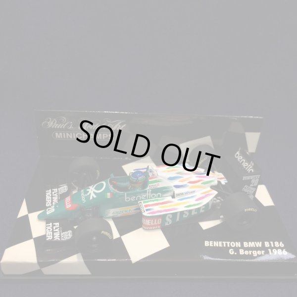 画像1: セカンドハンド品●PMA1/43 BENETTON BMW B186 (G.ベルガー）1986  #20