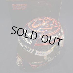 画像: MVショップ別注 シューベルト 1/2スケール RED BULL 2025 オレンジ ライオン ヘルメット (M.フェルスタッペン)
