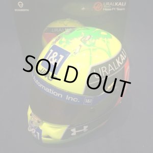 画像: セカンドハンド品●MOB SPORT別注●1/2スケール HAAS F1 2021 (ミック・シューマッハ）ミニヘルメット