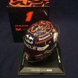 画像: MVショップ別注 シューベルト 1/4スケール RED BULL 2025 オレンジ ライオン ヘルメット （M.フェルスタッペン）