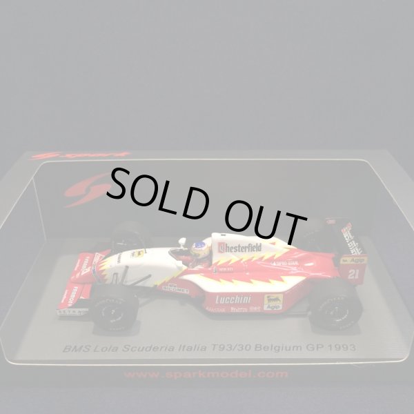 画像1: 新品正規入荷品●SPARK 1/43 BMS LORA SCUDERIA ITALIA T93/30 BELGIUM GP 1993 (M.ALBORATE) #21 