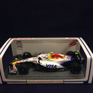 画像: 新品正規入荷品●SPARK 1/43 VISA CASH APP RACING BULLS F1 VCARB 02 12th AUSTRALIAN GP 2025 (角田裕毅）#22