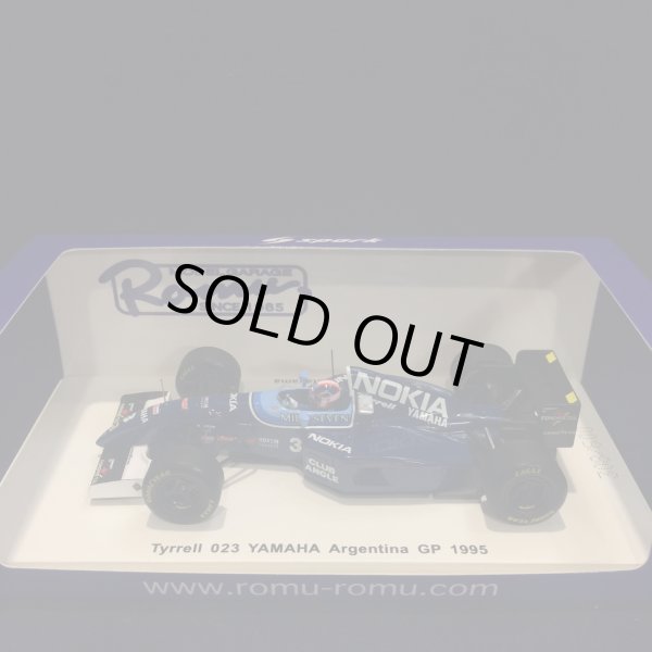 画像1: セカンドハンド品●ROMU別注●SPARK 1/43 TYRRELL YAMAHA 023 ARGENTINA GP 1995 （片山右京）#3