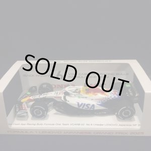 画像: 新品特別入荷品●鈴鹿サーキット別注●SPARK 1/43 VISA CASH APP RACING BULLS F1 VCARB 02 JAPANESE GP 2025 (I.ハジャー）#6