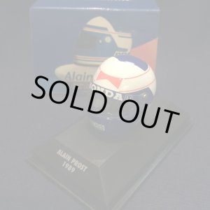 画像: セカンドハンド品●PMA1/8スケール ミニチュアヘルメット (A.プロスト)WORLD CHAMPION 1989