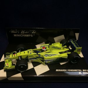 画像: セカンドハンド品●PMA1/43 MINARDI FONDMETAL M02 (M.ジェネ)#20