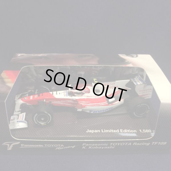 画像1: セカンドハンド品●TOYOTA別注●PMA1/43 TOYOTA TF109 (小林可夢偉） #10