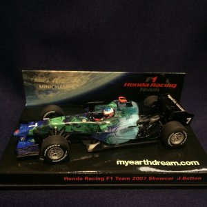 画像: セカンドハンド品●HONDA F1別注●PMA1/43 HONDA F1 2007 SHOWCAR (J.バトン)#7