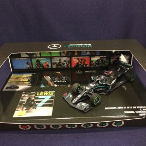 画像: セカンドハンド品●MIKILEE海外別注品●PMA1/43 MERCEDES AMG PETRONAS W11 WINNER TURKISH GP 2020 (L.ハミルトン)#44