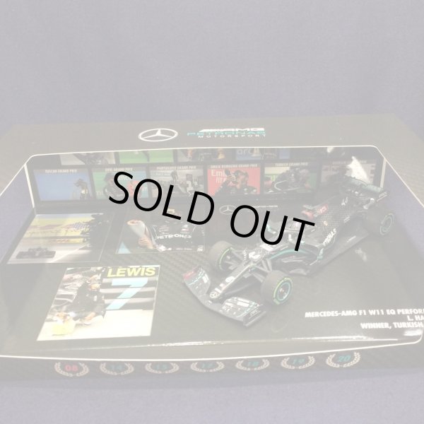 画像1: セカンドハンド品●MIKILEE海外別注品●PMA1/43 MERCEDES AMG PETRONAS W11 WINNER TURKISH GP 2020 (L.ハミルトン）#44