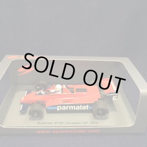画像: セカンドハンド品●SPARK 1/43 BRABHAM BT49 CANADIAN GP 1979 (N.ピケ)#6