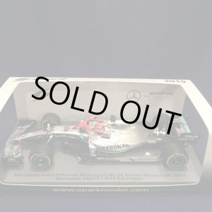 画像: セカンドハンド品●SPARK1/43 MERCEDES-AMG PETORONAS W10 WINNER MONACO GP 2019 (L.ハミルトン)#44