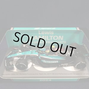 画像: 新品正規入荷品●SPARK 1/43 MERCEDES-AMG PETRONAS F1 W15 250GP 6th SINGAPORE GP 2024 (L.ハミルトン）#44