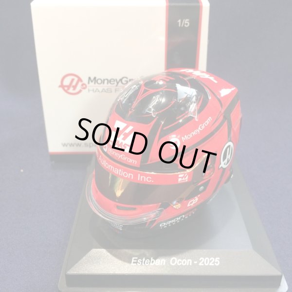画像1: 新品正規入荷品●SPARK1/5 HAAS F1 2025 (E.オコン）ミニヘルメット